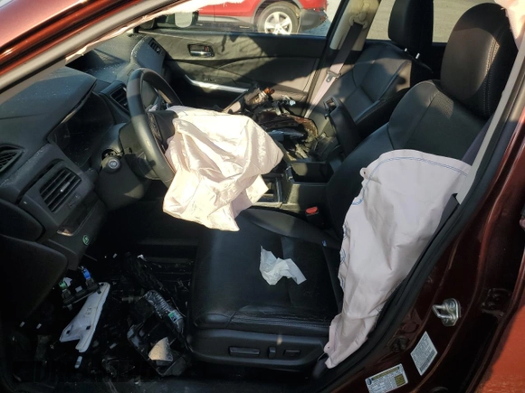 2015 Honda CR-V EX-L with VIN 2HKRM3H77FH502708, listed as a Copart auction lot 49065785 with 0 mi miles and Salvage Title. Bid and sale history available at carsss.com. Image 7.
