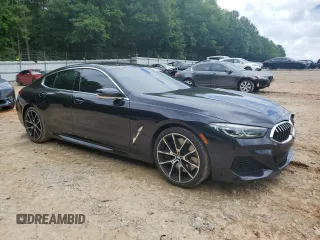 2021 BMW 8 Series M850i z VIN WBAGV8C06MCG35500, wystawiony jako Copart lot #59467425 z przebiegiem 54 268 mil mil oraz Szkoda całkowita • Salvage title. Historia ofert i sprzedaży dostępna na DreamBid. Obrazek 4.