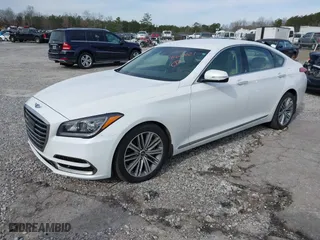 2020 Genesis G80 3.8L with VIN KMTFN4JE6LU337106, listed as a IAAI auction lot 41613021 with NaN miles. Bid and sale history available at carsss.com. Image 17.