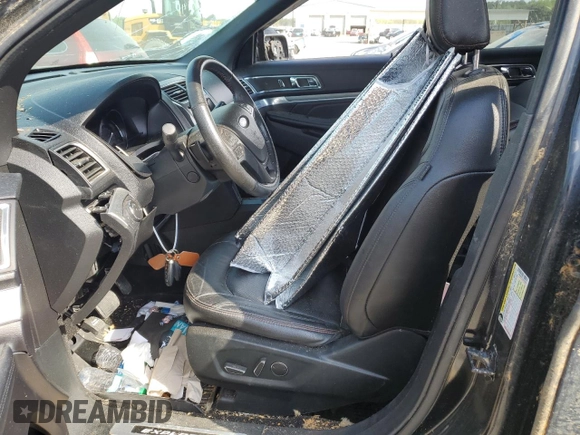 2018 Ford Explorer Sport z VIN 1FM5K8GT2JGC47958, wystawiony jako Copart lot #52446025 z przebiegiem 74 610 mil mil oraz Szkoda całkowita • Salvage title. Historia ofert i sprzedaży dostępna na DreamBid. Obrazek 7.