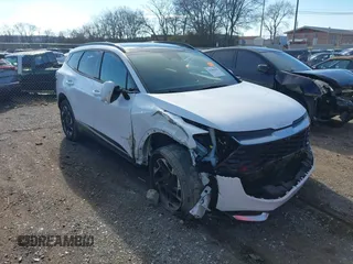 2023 Kia Sportage SX-Prestige with VIN 5XYK5CAF1PG021698, listed as a IAAI auction lot 41204235 with 33,910 mi miles and . Bid and sale history available at DreamBid. Image 1.
