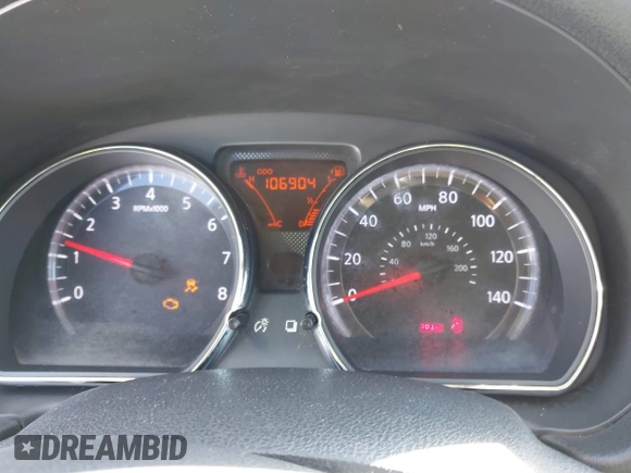 2012 Nissan Versa SL with VIN 3N1CN7AP3CL804015, listed as a IAAI auction lot 41691980 with 106,904 mi miles. Bid and sale history available at carsss.com. Image 7.