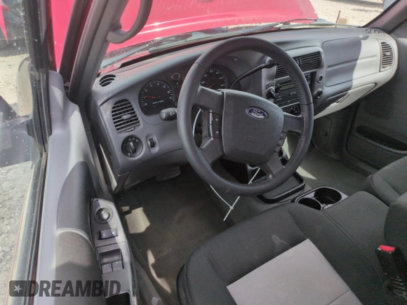 2008 Ford Ranger XLT with VIN 1FTZR45E08PB05066, listed as a Copart auction lot 52857905 with 52,908 mi miles and Salvage Title. Bid and sale history available at carsss.com. Image 8.