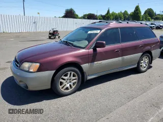 2000 Subaru Legacy Outback Limited with VIN 4S3BH6869Y7662661, listed as a Copart auction lot 60565254 with 176,043 mi miles and Clean title. Bid and sale history available at DreamBid. Image 1.