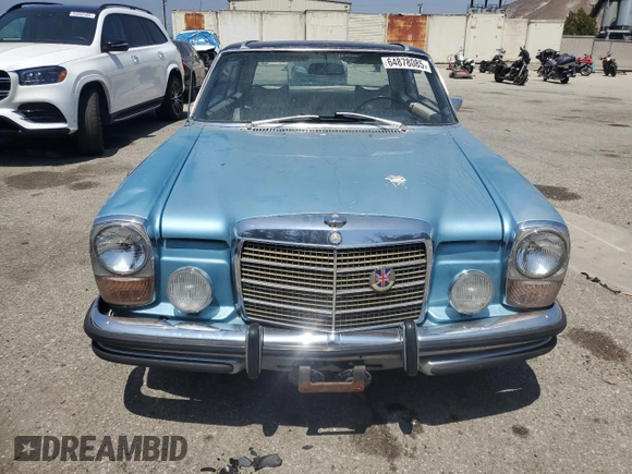 1973 Mercedes-Benz C z VIN 11407312001252, wystawiony jako Copart lot #64878085 z przebiegiem 75 146 mil mil oraz Czysty tytuł • Clean title. Historia ofert i sprzedaży dostępna na DreamBid. Obrazek 5.