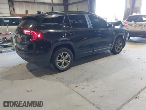 2021 GMC Terrain SLE with VIN 3GKALTEV3ML317303, listed as a IAAI auction lot 41230113 with 49,208 mi miles and . Bid and sale history available at carsss.com. Image 4.