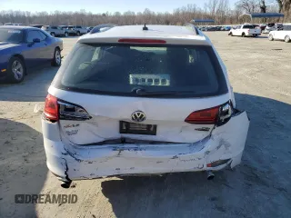 2017 Volkswagen Golf SportWagen S with VIN 3VW017AU8HM530472, listed as a Copart auction lot 85958624 with 155,081 mi miles and Salvage Title. Bid and sale history available at carsss.com. Image 6.