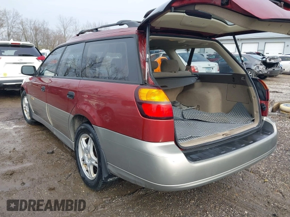 2002 Subaru Legacy Outback z VIN 4S3BH675727632462, wystawiony jako IAAI lot #41197344 z przebiegiem 200 788 mil mil oraz . Historia ofert i sprzedaży dostępna na DreamBid. Obrazek 3.
