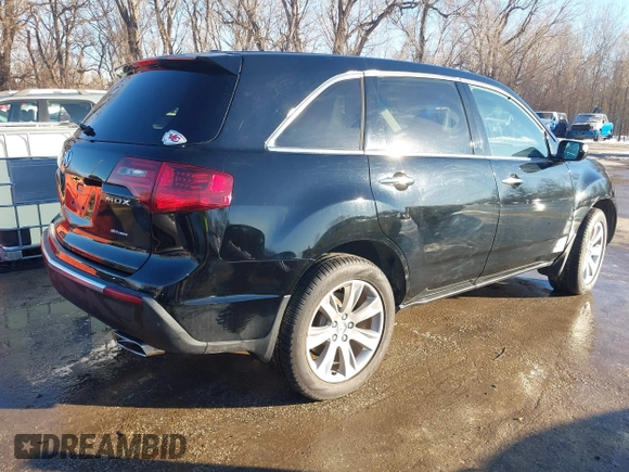 2013 Acura MDX Advance with VIN 2HNYD2H83DH519729, listed as a IAAI auction lot 41316162 with 112,081 mi miles and . Bid and sale history available at DreamBid. Image 4.