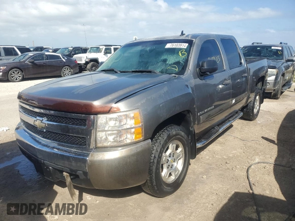 2007 Chevrolet Silverado 1500 LT w/1LT with VIN 3GCEK13C87G511053, listed as a Copart auction lot 76103914 with 198,925 mi miles and Salvage Title. Bid and sale history available at carsss.com. Image 1.