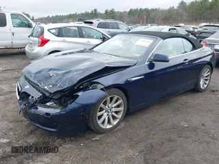 2013 BMW 6 Series 640i with VIN WBALW7C51DDX58713, listed as a IAAI auction lot 42005436 with 77,563 mi miles and . Bid and sale history available at carsss.com. Image 18.