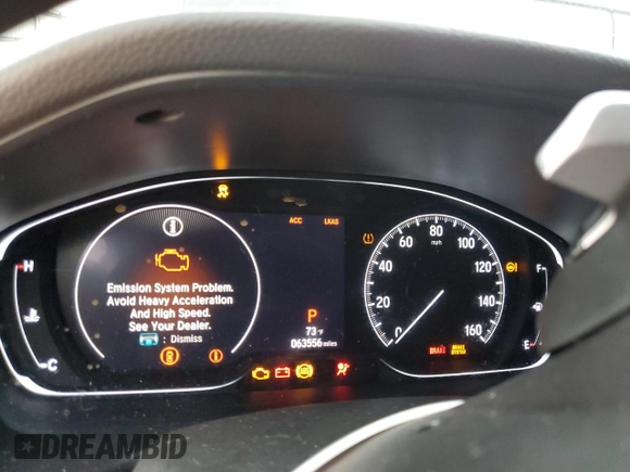 2019 Honda Accord EX-L z VIN 1HGCV2F51KA012427, wystawiony jako Copart lot #56748235 z przebiegiem 63 556 mil mil oraz Szkoda całkowita • Salvage title. Historia ofert i sprzedaży dostępna na DreamBid. Obrazek 9.
