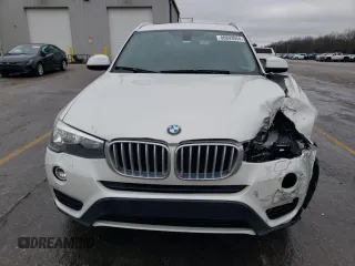 2016 BMW X3 xDrive28i with VIN 5UXWX9C58G0D63675, listed as a Copart auction lot 86893554 with 91,722 mi miles and Salvage Title. Bid and sale history available at carsss.com. Image 5.