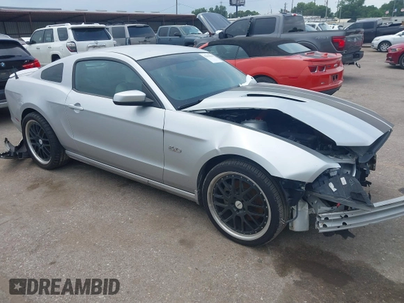 2013 Ford Mustang GT with VIN 1ZVBP8CF4D5231332, listed as a IAAI auction lot 42432916 with 78,564 mi miles and . Bid and sale history available at DreamBid. Image 1.