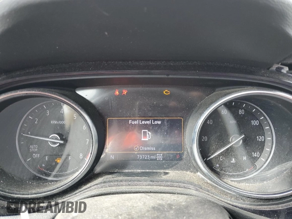 2023 Buick Encore GX Select with VIN KL4MMESL1PB157670, listed as a Copart auction lot 43427635 with 73,723 mi miles and Salvage title. Bid and sale history available at DreamBid. Image 9.
