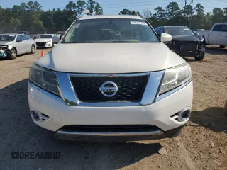 2014 Nissan Pathfinder SL with VIN 5N1AR2MN7EC682369, listed as a Copart auction lot 43632055 with 143,694 mi miles and Salvage Title. Bid and sale history available at DreamBid. Image 5.