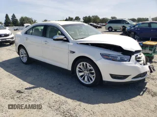 2016 Ford Taurus Limited with VIN 1FAHP2F85GG110993, listed as a Copart auction lot 61834125 with 76,872 mi miles and Salvage title. Bid and sale history available at DreamBid. Image 4.