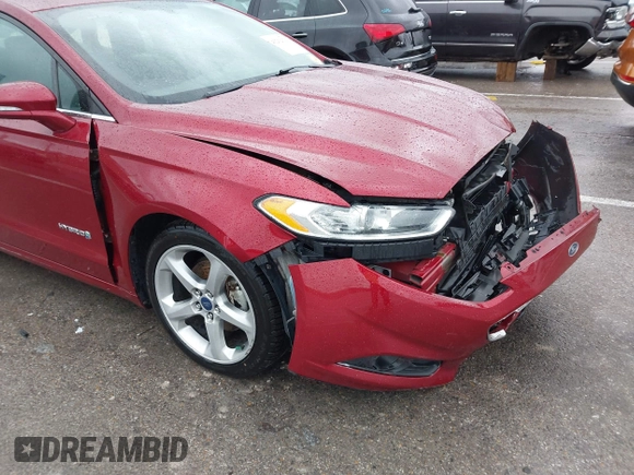 2014 Ford Fusion SE Hybrid with VIN 3FA6P0LU6ER315743, listed as a IAAI auction lot 41212111 with 83,433 mi miles. Bid and sale history available at carsss.com. Image 19.