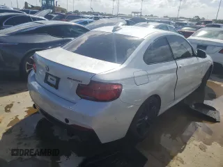 2018 BMW 2 Series M240i with VIN WBA2J5C55JVC07224, listed as a Copart auction lot 75167024 with 0 mi miles and Non Repairable. Bid and sale history available at carsss.com. Image 3.