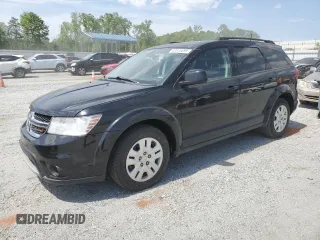 2019 Dodge Journey SE with VIN 3C4PDCBB1KT779370, listed as a Copart auction lot 53846695 with 63,623 mi miles and Salvage Title. Bid and sale history available at DreamBid. Image 1.