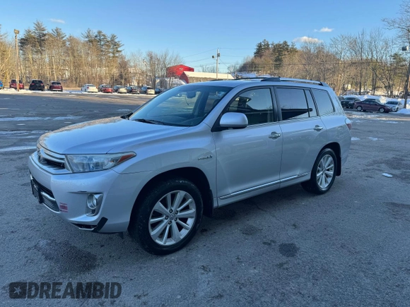 2011 Toyota Highlander Hybrid Limited with VIN JTEDC3EH0B2001886, listed as a Copart auction lot 44797085 with 253,254 mi miles and Clean Title. Bid and sale history available at carsss.com. Image 2.
