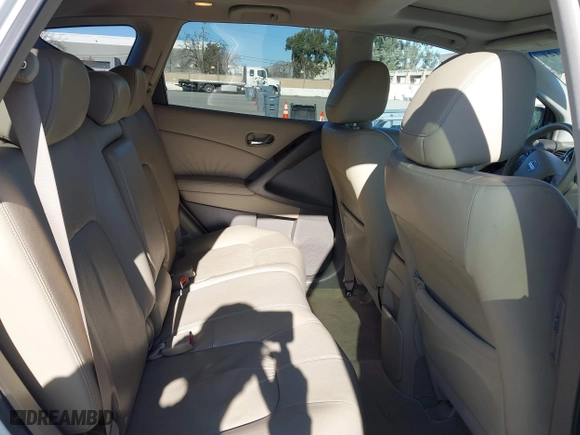 2010 Nissan Murano SL with VIN JN8AZ1MWXAW120261, listed as a IAAI auction lot 41763421 with 158,907 mi miles. Bid and sale history available at carsss.com. Image 8.