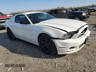 2013 Ford Mustang V6 with VIN 1ZVBP8AM5D5275180, listed as a Copart auction lot 50885915 with 129,247 mi miles and Salvage Title. Bid and sale history available at carsss.com. Image 4.