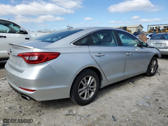 2015 Hyundai Sonata 2.4L SE with VIN 5NPE24AF4FH236902, listed as a Copart auction lot 48962815 with 112,957 mi miles and Salvage Title. Bid and sale history available at carsss.com. Image 3.
