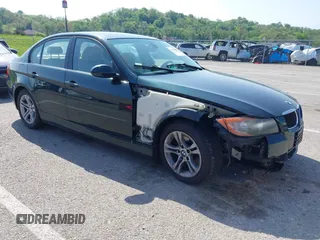 2008 BMW 3 Series 328i with VIN WBAVA37548NL50443, listed as a IAAI auction lot 42139674 with 129,105 mi miles and . Bid and sale history available at carsss.com. Image 1.