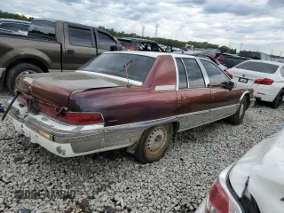 1993 Buick Roadmaster Ltd with VIN 1G4BT5373PR421590, listed as a Copart auction lot 72892004 with 130,065 mi miles and Clean Title. Bid and sale history available at DreamBid. Image 3.