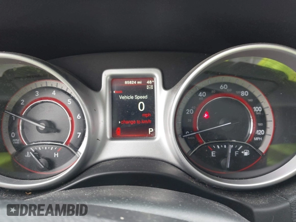 2019 Dodge Journey SE with VIN 3C4PDCBB1KT845643, listed as a IAAI auction lot 41877311 with 85,824 mi miles and . Bid and sale history available at DreamBid. Image 7.