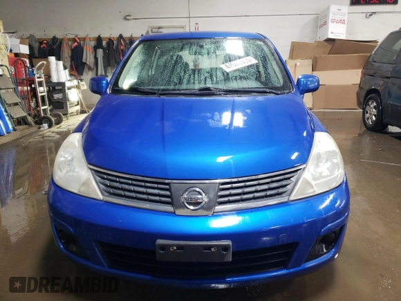 2008 Nissan Versa 1.8 S with VIN 3N1BC13E28L351166, listed as a Copart auction lot 47048055 with 150,840 mi miles and Salvage Title. Bid and sale history available at carsss.com. Image 5.