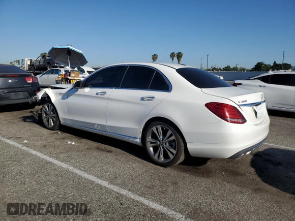 2018 Mercedes-Benz C C 300 with VIN 55SWF4JB2JU280151, listed as a Copart auction lot 52214645 with 94,386 mi miles and Salvage Title. Bid and sale history available at carsss.com. Image 2.
