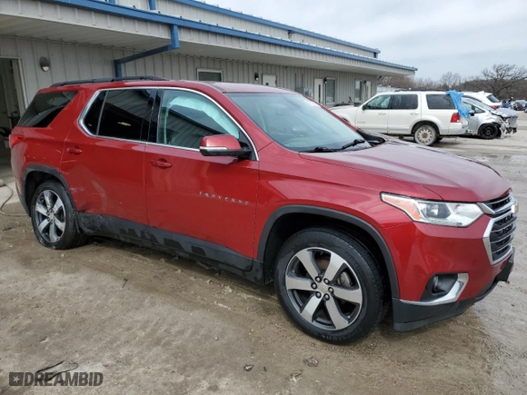 2019 Chevrolet Traverse LT Leather with VIN 1GNEVHKW4KJ285524, listed as a Copart auction lot 48745475 with 126,251 mi miles and Non Repairable. Bid and sale history available at carsss.com. Image 4.