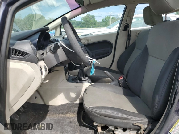 2012 Ford Fiesta S with VIN 3FADP4AJXCM198282, listed as a Copart auction lot 59572865 with 177,455 mi miles and Salvage title. Bid and sale history available at DreamBid. Image 7.