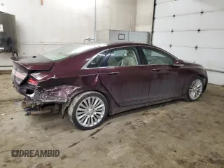 2013 Lincoln MKZ with VIN 3LN6L2J91DR823662, listed as a Copart auction lot 46675845 with 131,104 mi miles and Salvage Title. Bid and sale history available at DreamBid. Image 3.