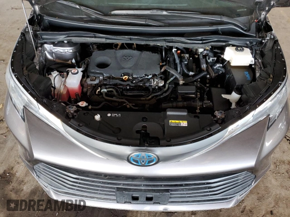 2023 Toyota Sienna LE with VIN 5TDBRKEC5PS179124, listed as a Copart auction lot 49717115 with Not provided miles and Salvage title. Bid and sale history available at DreamBid. Image 12.