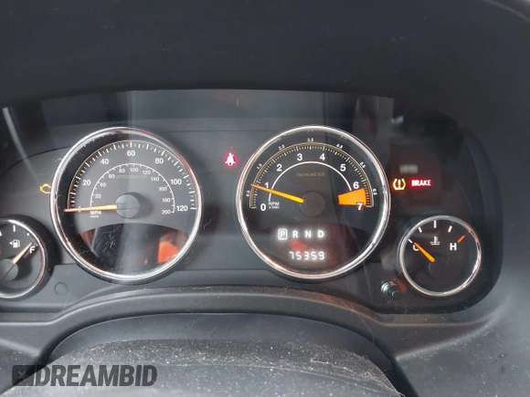 2017 Jeep Compass High Altitude with VIN 1C4NJDEB2HD171664, listed as a IAAI auction lot 41564923 with 75,359 mi miles and . Bid and sale history available at DreamBid. Image 7.