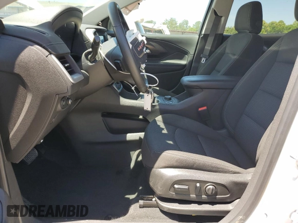 2024 GMC Terrain SLE with VIN 3GKALMEG6RL106451, listed as a Copart auction lot 57815815 with 14,803 mi miles and Salvage title. Bid and sale history available at DreamBid. Image 7.