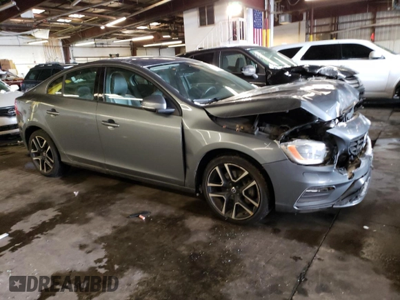 2017 Volvo S60 Dynamic with VIN YV140MTL0H2433505, listed as a Copart auction lot 68918202 with 65,891 mi miles. Bid and sale history available at carsss.com. Image 4.