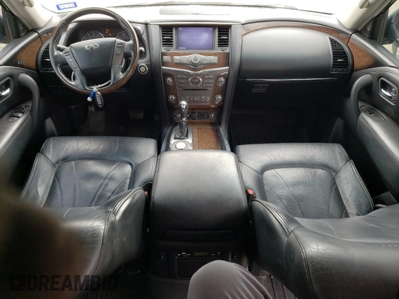 2013 Infiniti QX56 with VIN JN8AZ2NF2D9530785, listed as a Copart auction lot 41306444 with 148,029 mi miles and Salvage Title. Bid and sale history available at carsss.com. Image 8.