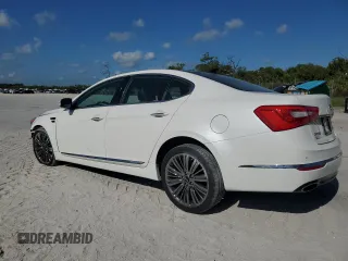 2016 Kia Cadenza Premium z VIN KNALN4D7XG5208071, wystawiony jako Copart lot #60298025 z przebiegiem 59 430 mil mil oraz Szkoda całkowita • Salvage title. Historia ofert i sprzedaży dostępna na DreamBid. Obrazek 2.
