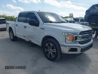 2018 Ford F-150 XL with VIN 1FTEW1CB8JFC47174, listed as a IAAI auction lot 41956391 with 148,337 mi miles. Bid and sale history available at carsss.com. Image 1.