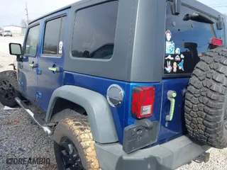 2009 Jeep Wrangler Unlimited X with VIN 1J4GA39199L724445, listed as a IAAI auction lot 41722542 with 1 mi miles. Bid and sale history available at carsss.com. Image 3.