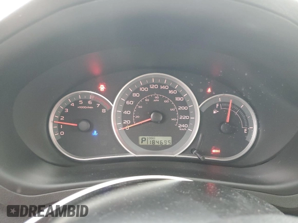 2008 Subaru Impreza with VIN JF1GH62618H829075, listed as a Copart auction lot 47355035 with 184,695 mi miles and Salvage title. Bid and sale history available at DreamBid. Image 9.