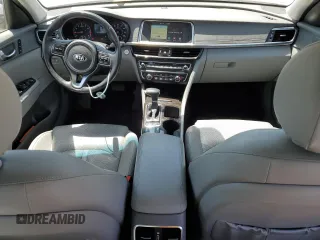 2016 Kia Optima EX with VIN 5XXGU4L36GG007947, listed as a Copart auction lot 58442435 with 81,559 mi miles and Salvage title. Bid and sale history available at DreamBid. Image 8.