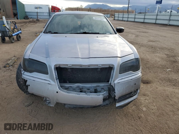 2014 Chrysler 300 C with VIN 2C3CCAKG9EH273708, listed as a Copart auction lot 89322805 with 161,506 mi miles and Salvage Title. Bid and sale history available at carsss.com. Image 5.