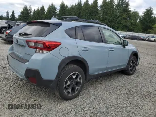 2020 Subaru Crosstrek Premium with VIN JF2GTAPC5L8243550, listed as a Copart auction lot 59637725 with 76,627 mi miles and Salvage title. Bid and sale history available at DreamBid. Image 3.