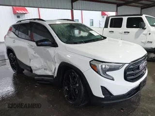 2021 GMC Terrain SLE with VIN 3GKALMEV0ML402735, listed as a IAAI auction lot 41275163 with 33,136 mi miles and . Bid and sale history available at carsss.com. Image 1.