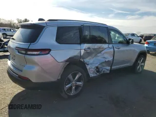 2021 Jeep Grand Cherokee Limited with VIN 1C4RJKBGXM8185112, listed as a Copart auction lot 81124324 with 72,742 mi miles and Salvage title. Bid and sale history available at DreamBid. Image 3.